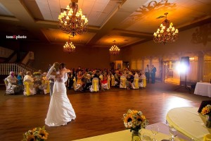 Wedding Reception in the Marquise Ballroom